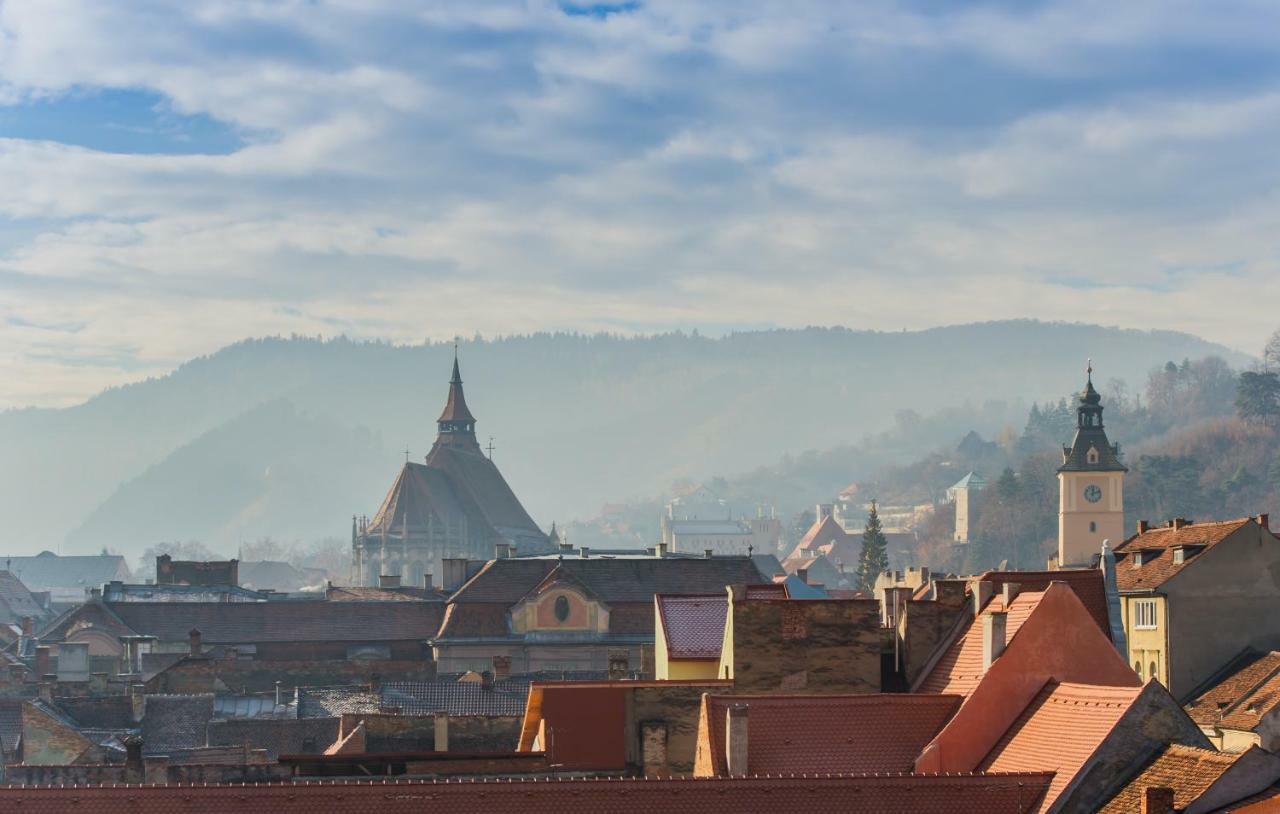 Rooftop Central Apartment Braşov Exterior foto